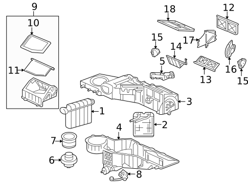 Motors, Core, Case & Related Components for 2004 Hummer H2 #0