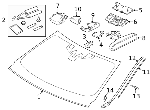 Wipers for 2020 Jaguar F-Pace #3