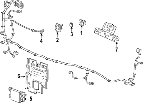 Parking Aid for 2025 Chevrolet Suburban #1