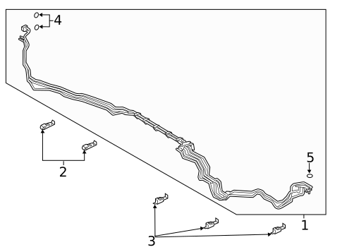 Condenser, Compressor & Lines for 2021 Ford Police Interceptor Utility #2