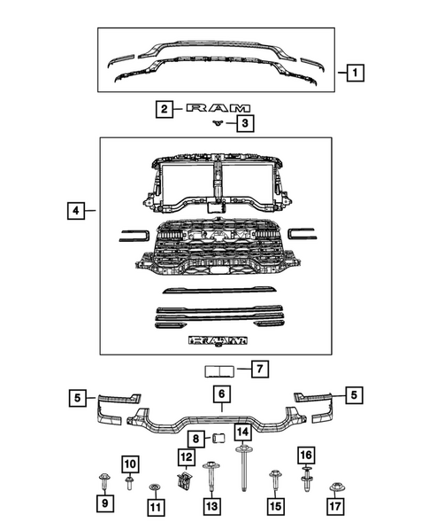 Grilles for 2026 Ram 3500 #4