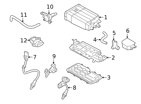 Powertrain Control for 2017 Kia K900 #1