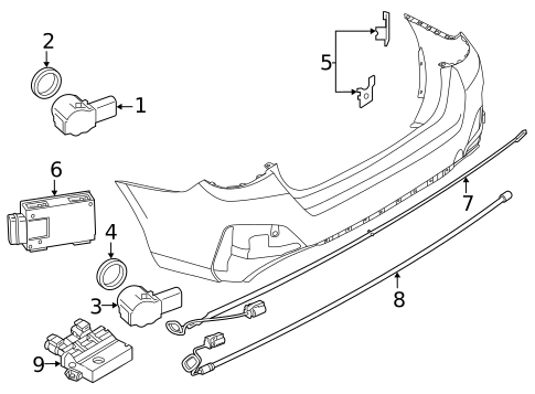 Electrical Components for 2022 BMW 430i Gran Coupe #62