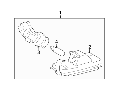 License Lamps for 2010 Toyota Yaris #0