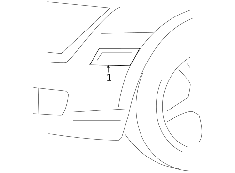 Side Marker Lamps for 2008 Chrysler Crossfire #0