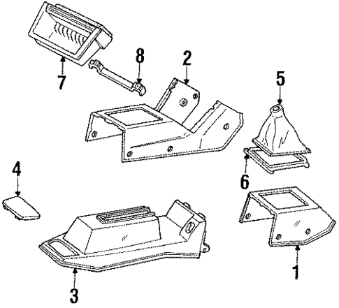 Center for 1987 Honda Accord #0