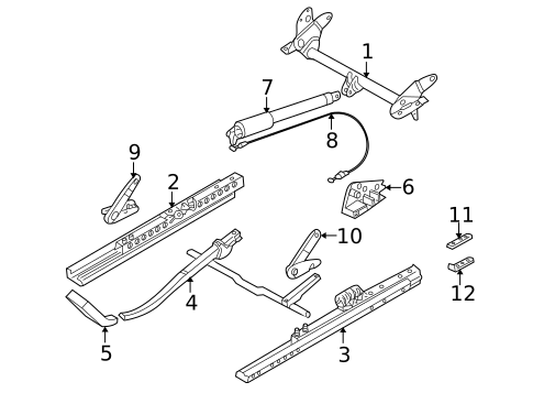 Tracks & Components for 1999 Porsche Boxster #0