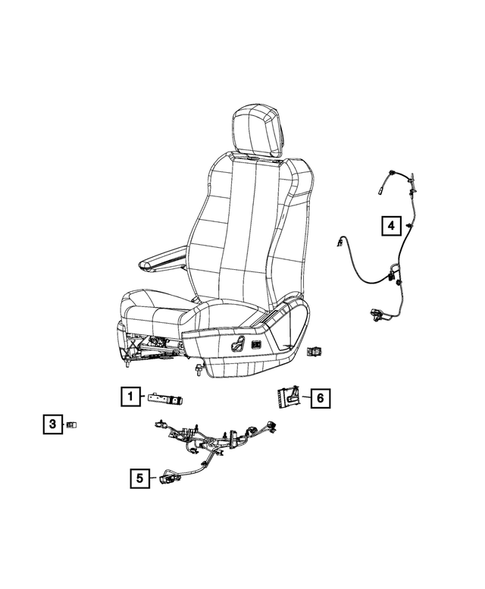 Modules and Engine Controllers for 2016 Dodge Grand Caravan #1