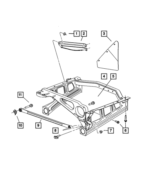 Rear Suspension for 2007 Jeep Commander #1