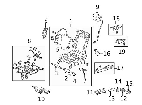 Tracks & Components for 2013 Acura ZDX #0