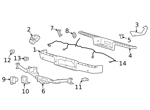 Parking Aid for 2006 Lincoln Mark LT #1