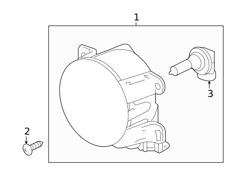 Bulbs - Chassis for 2015 Honda Fit #1