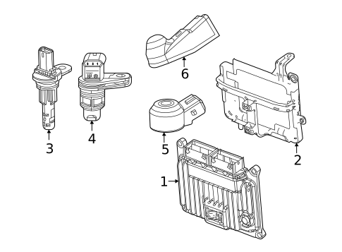 Ignition System for 2022 Jeep Grand Cherokee L #0
