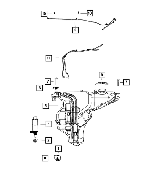 Wiper and Washer System for 2012 Dodge Durango #0