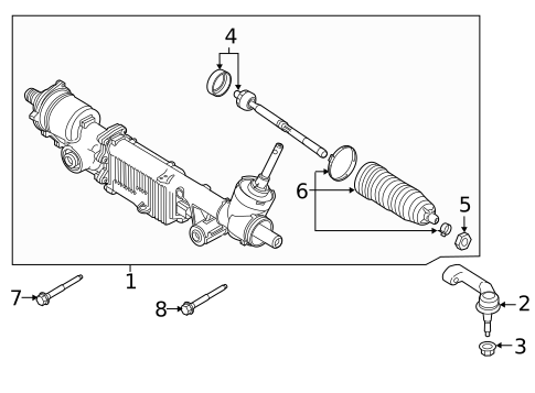 Steering Gear & Linkage for 2017 Lincoln Navigator #0