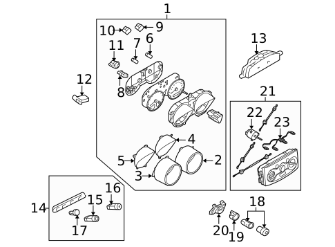 Switches for 2006 Chevrolet Aveo #1