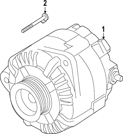 Alternator for 2022 Nissan Pathfinder #1