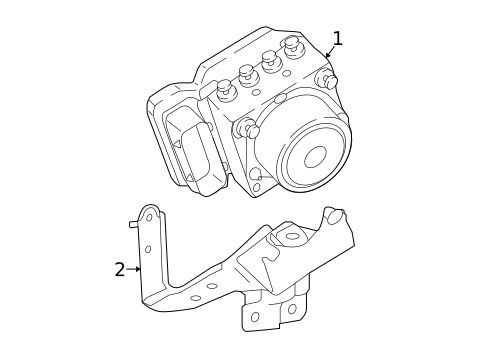 Anti-Lock Brakes for 2023 Nissan Murano #1