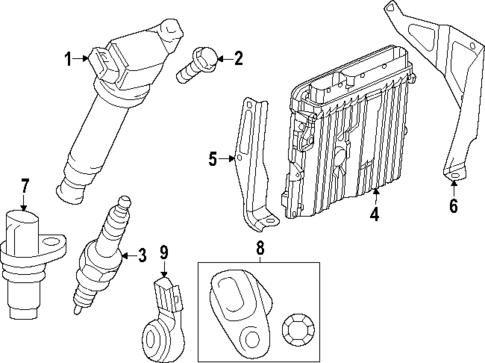 Powertrain Control for 2024 Lexus TX550h+ #0