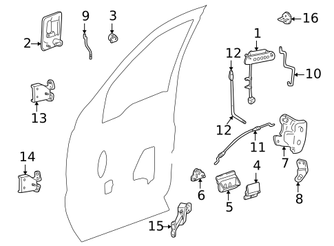 Doors for 2004 Ford Excursion #0