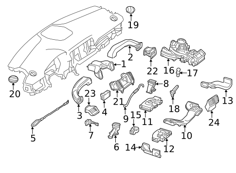 Ducts for 2018 Mercedes-Benz E63 AMG S #2