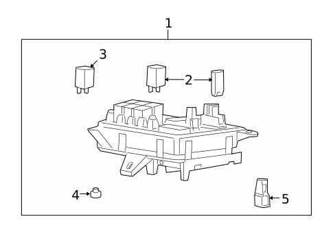Fuel System Components for 2012 Buick Enclave #1