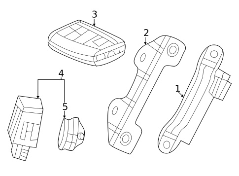 Keyless Entry Components for 2019 Acura RDX #0