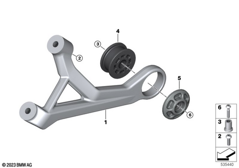 Footrests for 2025 BMW-Motorrad R 12 #3
