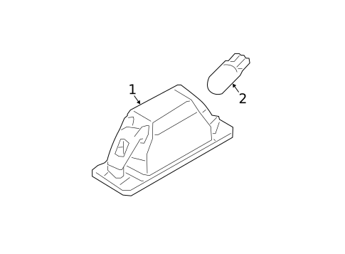 Bulbs - Chassis for 2016 Nissan Juke #0