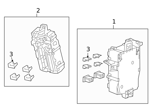 Electrical Components for 2008 Honda Accord #1