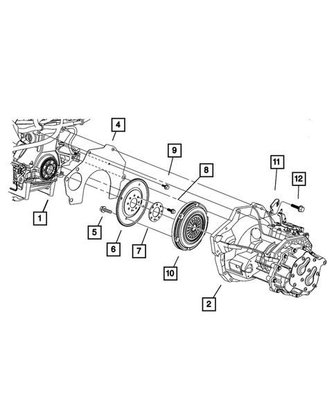 Transaxle Assembly for 2004 Dodge Neon #2