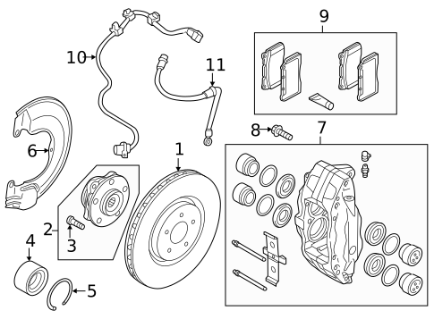 Rear Brakes for 2017 Mitsubishi Lancer #2