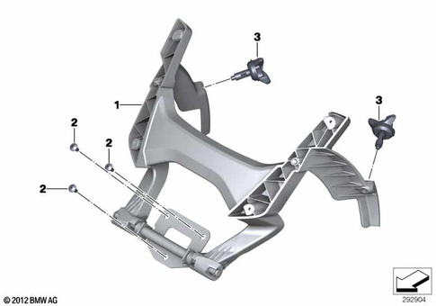 Motorcycle Trim Section, Windshield for 2019 BMW-Motorrad C 650 Sport #24