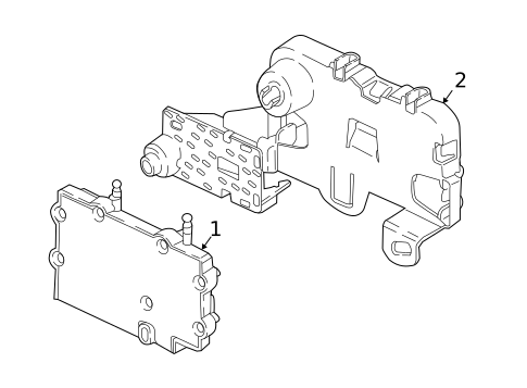 Electrical Components for 2020 BMW 540i #7