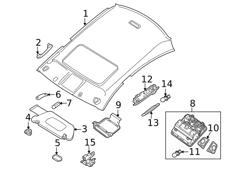 Sunroof for 2010 Nissan Maxima #2