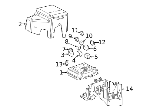 Fuel System Components for 2001 GMC Yukon #1
