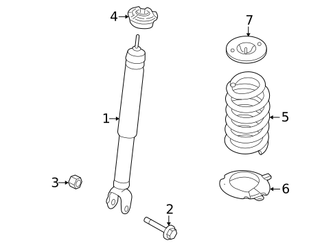 Shocks & Components for 2015 Ford Flex #0
