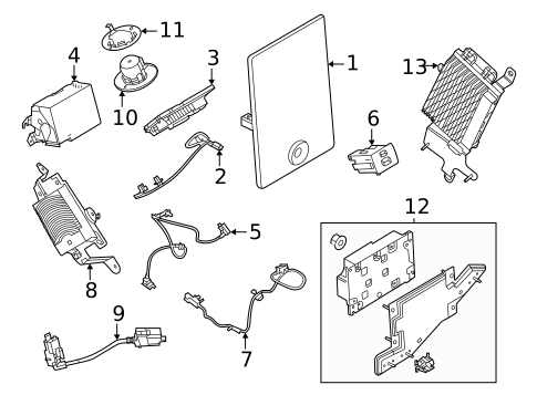 Sound System for 2022 Ford Mustang Mach-E #0