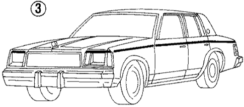 Stripe Tape for 1984 Buick Regal #2