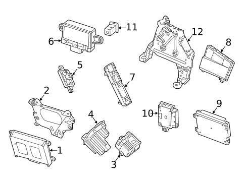 Parking Aid for 2016 Mercedes-Benz GLA250 #3