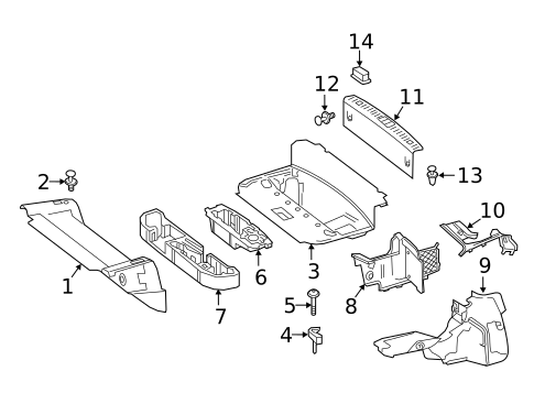 Interior Trim - Rear Body for 2021 Mercedes-Benz S63 AMG #3