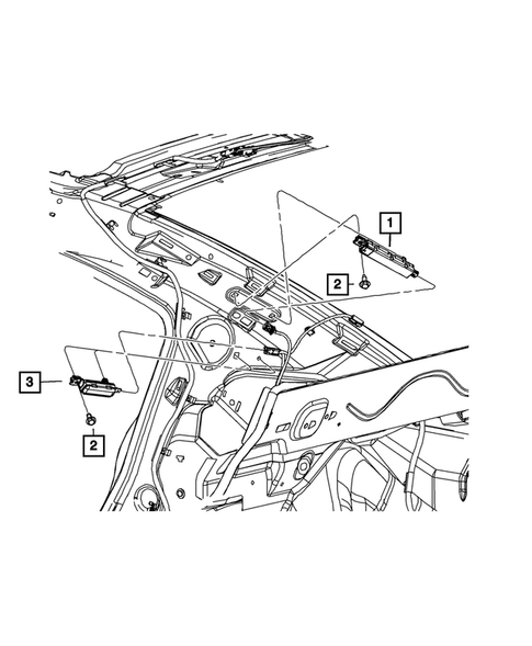 Radio, Antenna, Speakers, DVD, and Video systems for 2014 Chrysler 300 #2