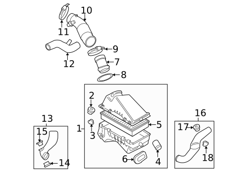 Air Intake for 2009 Volkswagen Beetle #0