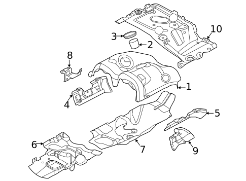 Turbocharger & Components for 2021 BMW X6 #1