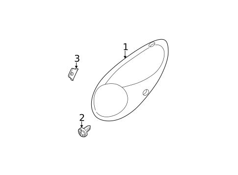 Combination Lamps for 2010 Chrysler PT Cruiser #1