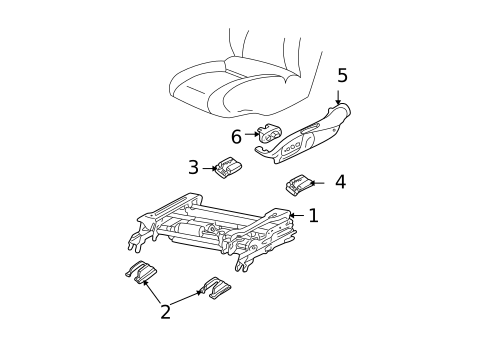Tracks & Components for 2001 Buick Century #3