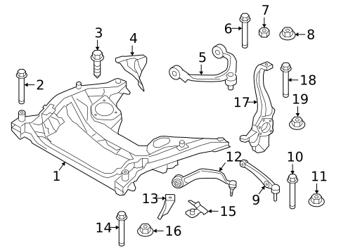 Suspension Components for 2019 BMW 530i #2