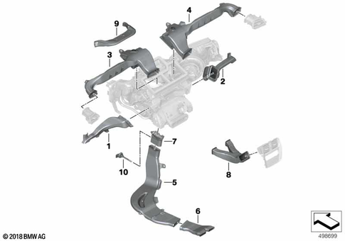 Air Duct for 2019 BMW M340i #0