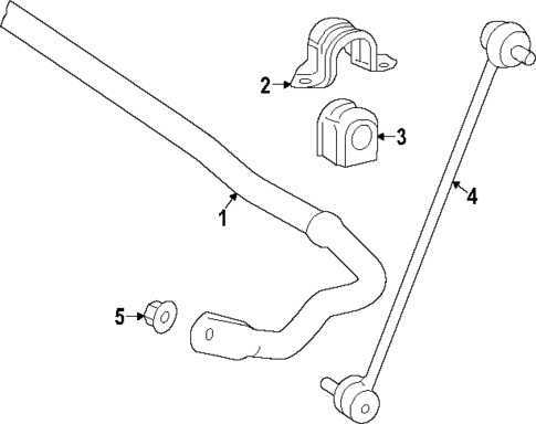 Stabilizer Bar & Components for 2025 Toyota Prius #0