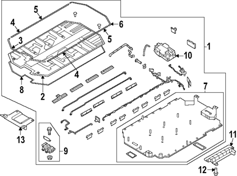Battery for 2023 Genesis Electrified GV70 #0